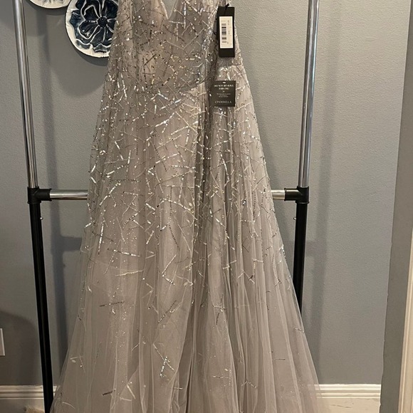 Cinderella Divine B713: Enchanting Off-the-Shoulder Gown for Unforgettable Occasions
